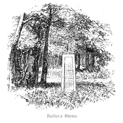 Rufus Stone by Walter Crane